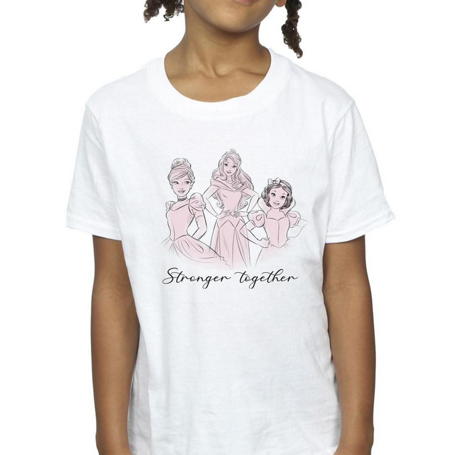 Disney  T-ShirtPrincesses Stronger Together 