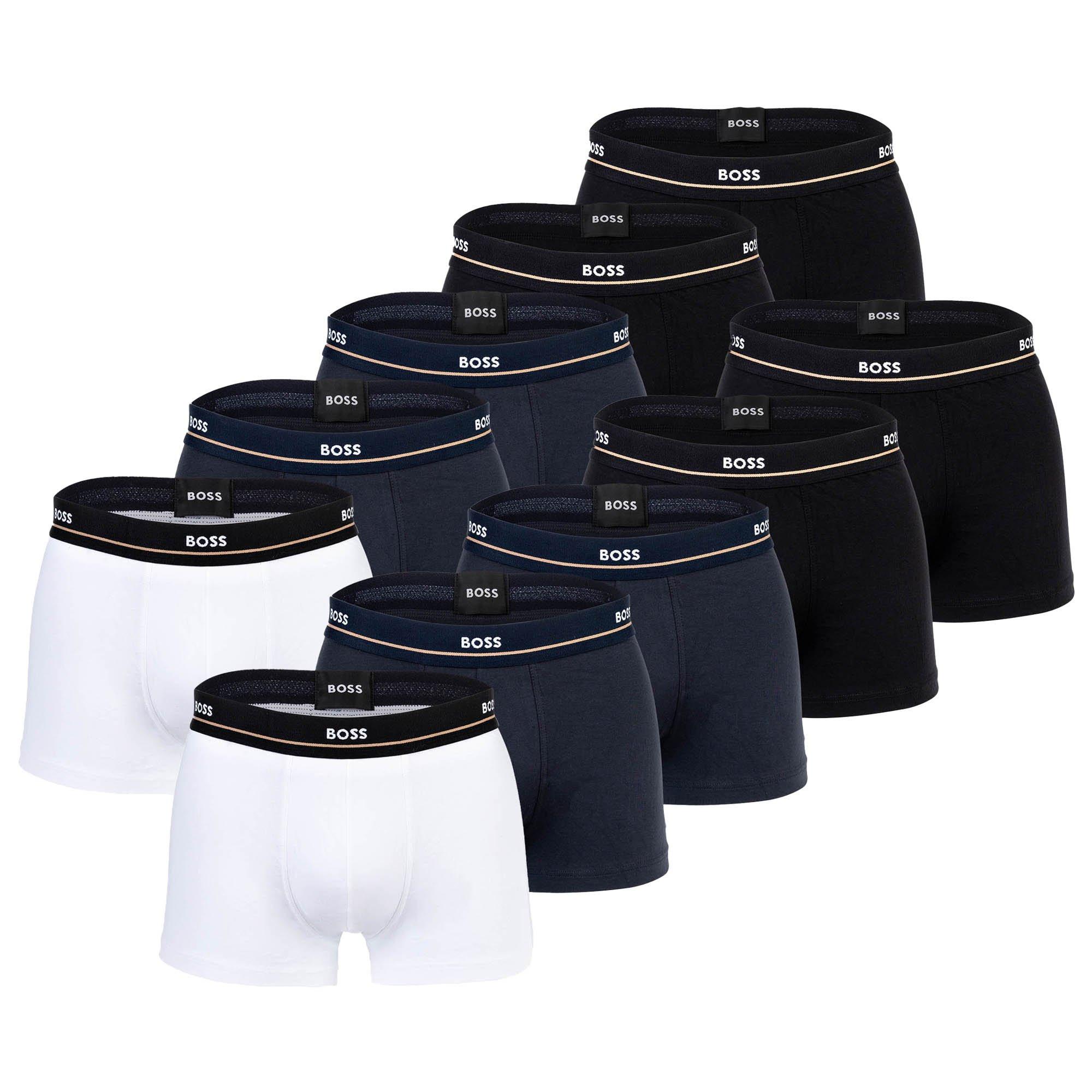 BOSS  Boxershort  10er Pack Bequem sitzend-Trunk 5P Essential 