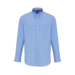 PREMIER Gestreiftes Langarm Button Down Hemd  