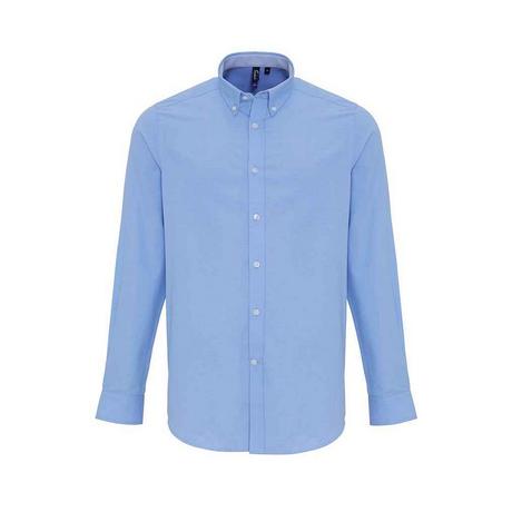 PREMIER Gestreiftes Langarm Button Down Hemd  