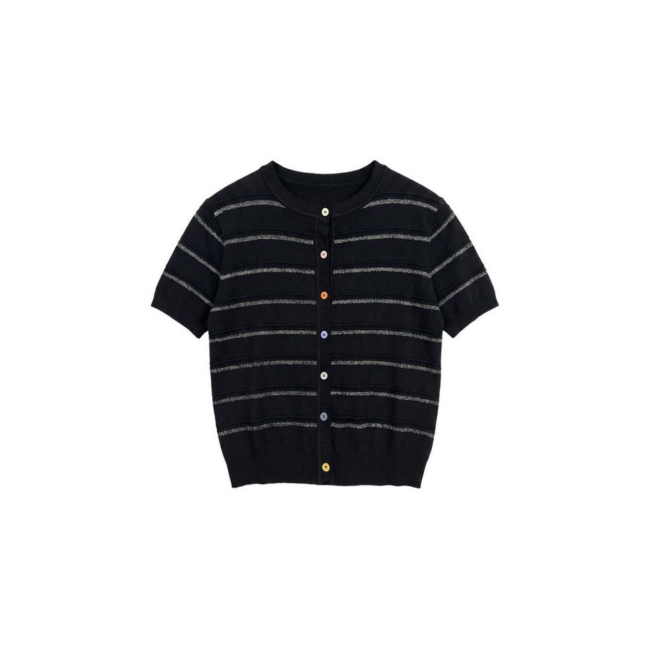 Chiara Ferretti Blusa a Maniche Corte a Righe  