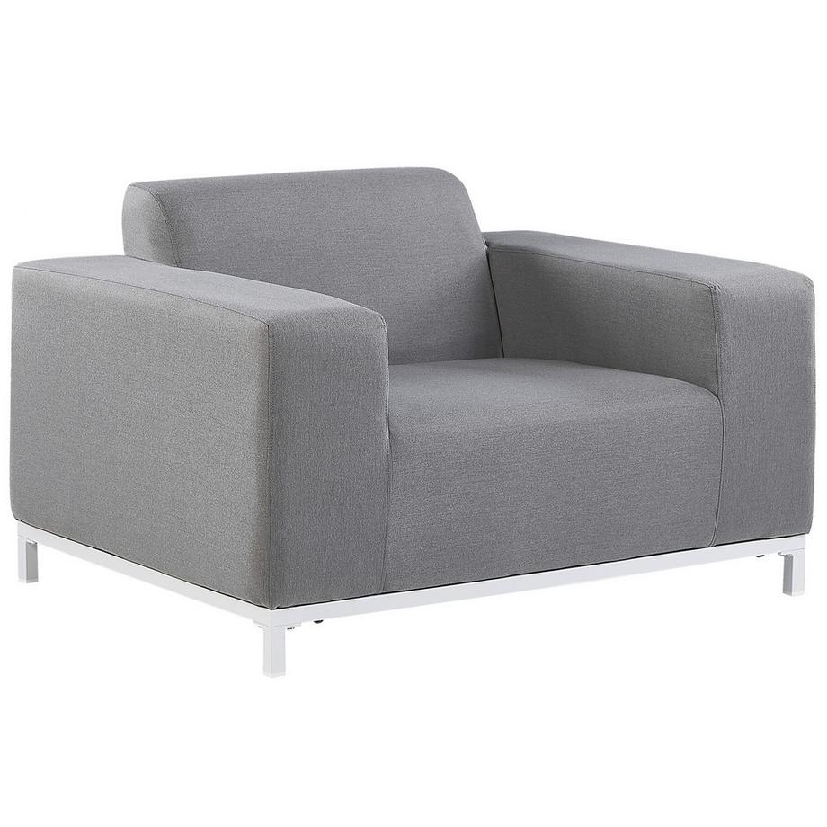 Beliani  Gartensessel 2er Set aus Stoff Modern ROVIGO 