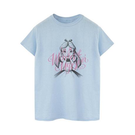 Disney  Tshirt ALICE IN WONDERLAND IN A WORLD OF MY OWN 