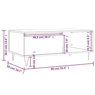 VidaXL Couchtisch holzwerkstoff  