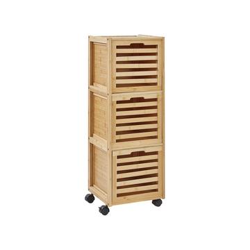 Badezimmerschrank aus Bambusholz Modern SHAWNEE