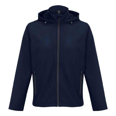 SOLS Race Softshelljacke mit Kapuze  
