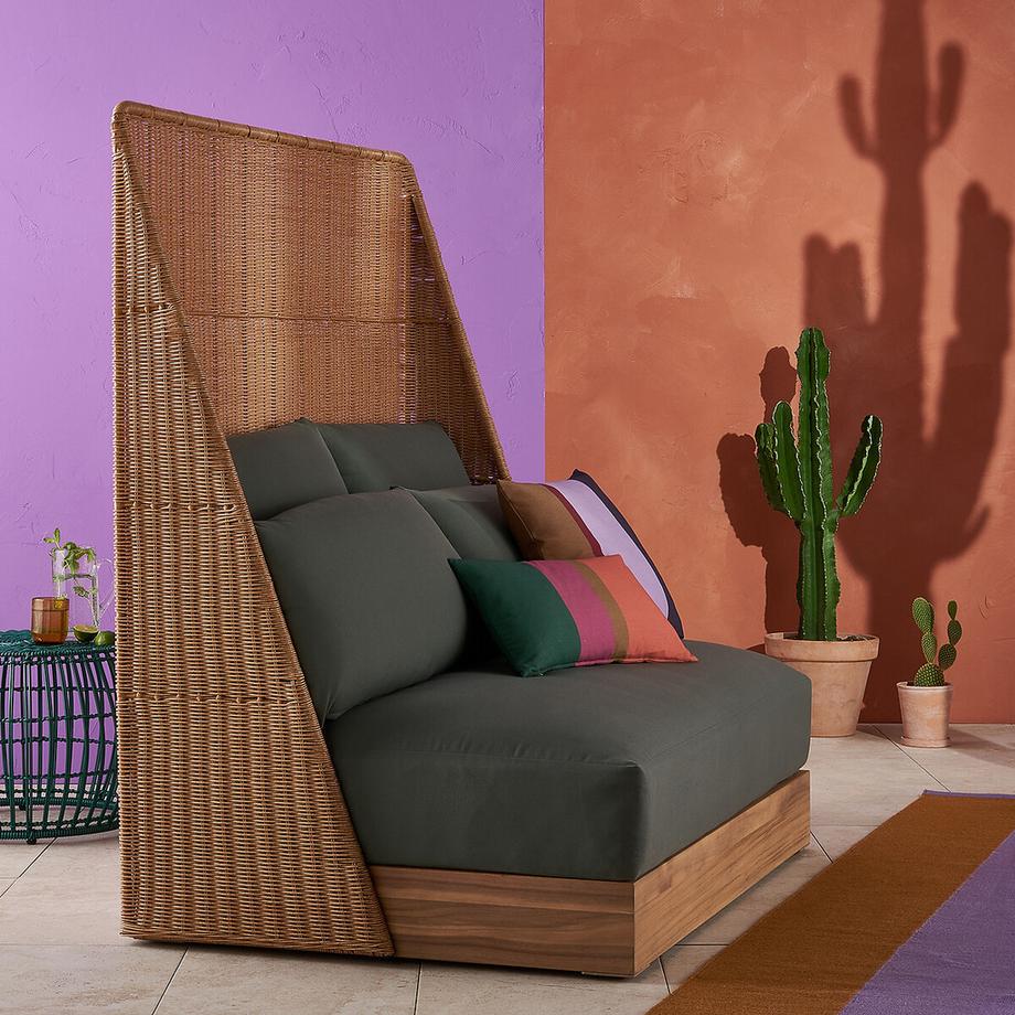 La Redoute Intérieurs Coussin d'extérieur 45x45 cm  