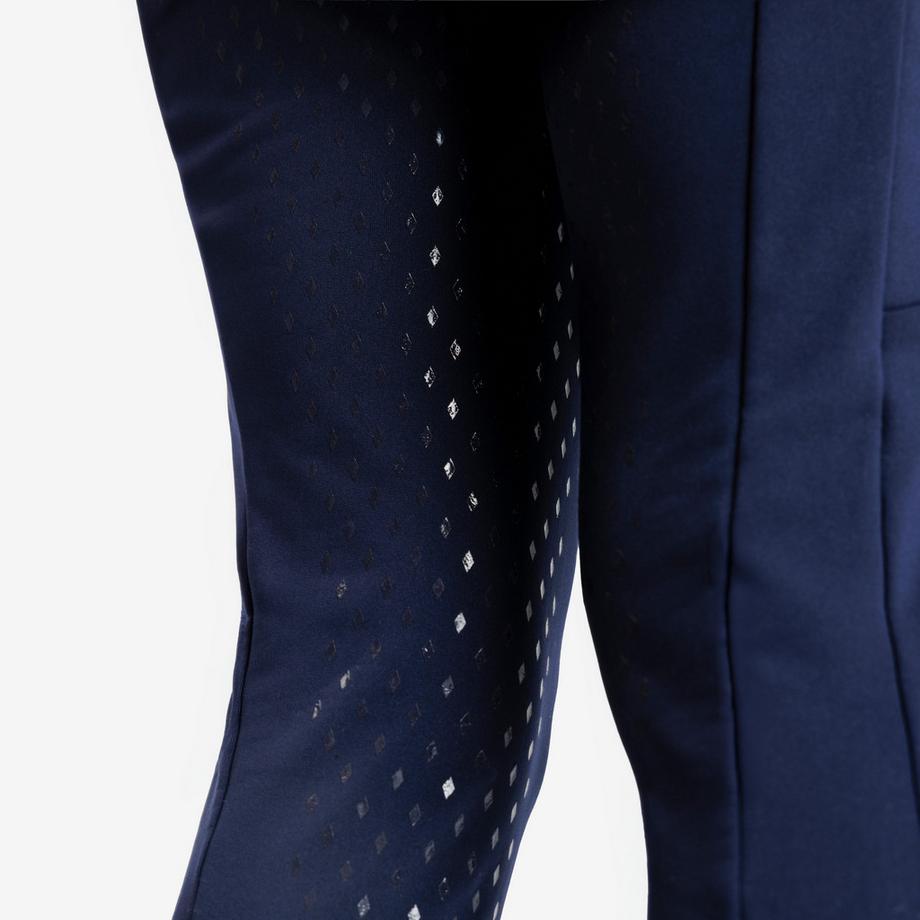 FOUGANZA  Warme Full-Grip-Reithose Kinder – Winter – 