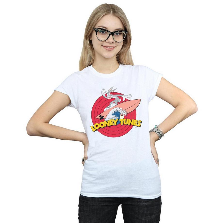 LOONEY TUNES Bugs Bunny Surfing T-Shirt  