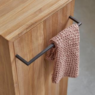 Tikamoon Mobile per il bagno in teak massello destro Stelle  