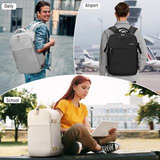 Only-bags.store  Travel backpack, laptop backpack for 15.6 inch laptop, 40L backpack with shoe bag&organizer, anti theft business work hand luggage backpack for business hiking travel 