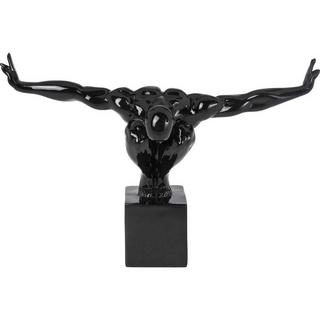 KARE Design Oggetto decorativo Atleta Nero Piccolo  