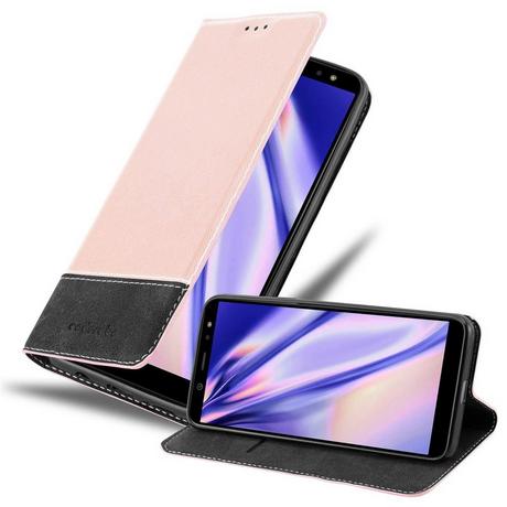 Cadorabo  Hülle für Samsung Galaxy A6 2018 Magnetverschluss, Standfunktion 