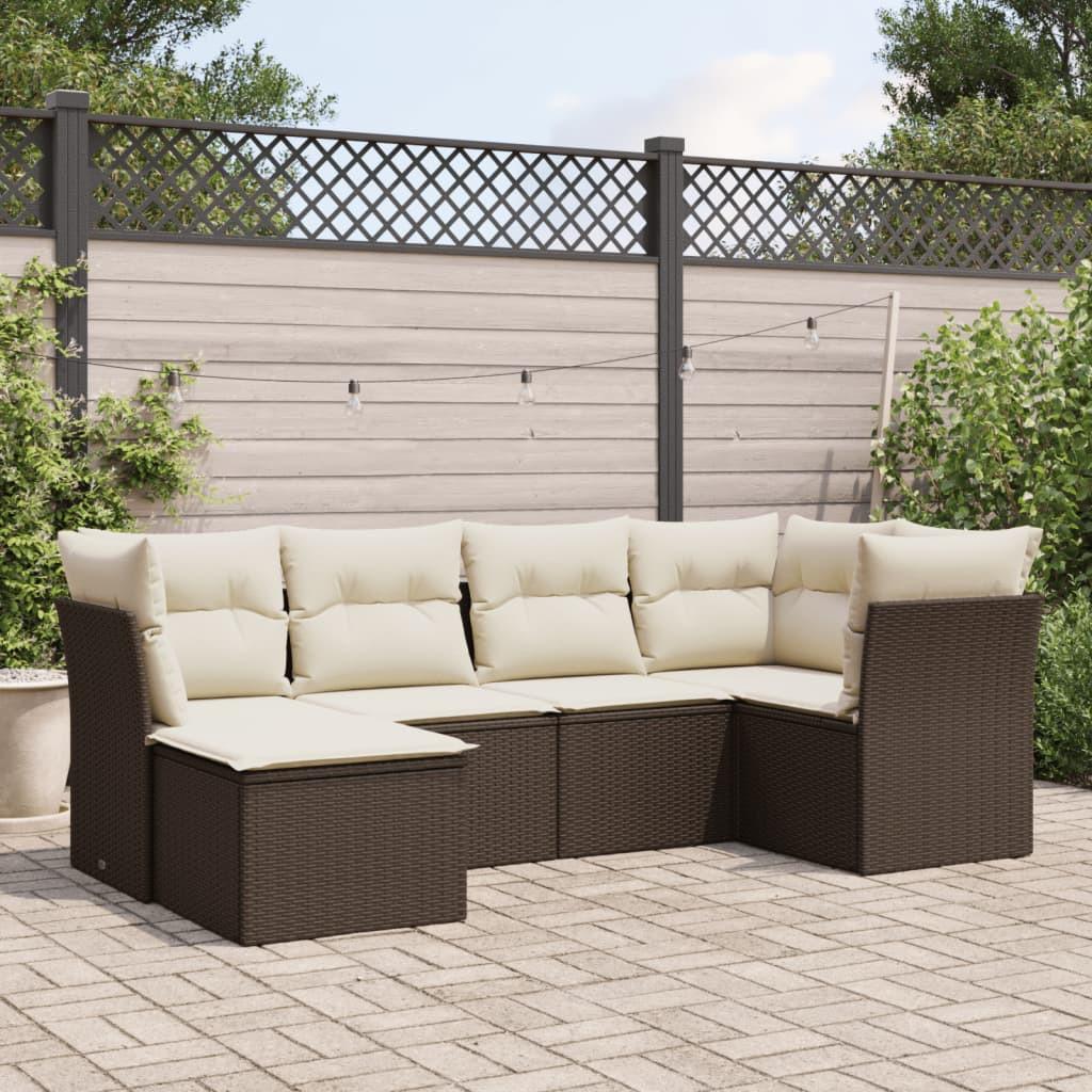 VidaXL Garten sofagarnitur poly-rattan  