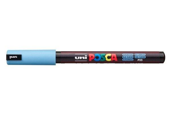 uni-ball UNI-BALL Fineliner Posca 0.7mm PC-1MR_GLACIER_BLUE gletscherblau  