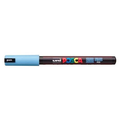 uni-ball UNI-BALL Fineliner Posca 0.7mm PC-1MR_GLACIER_BLUE gletscherblau  