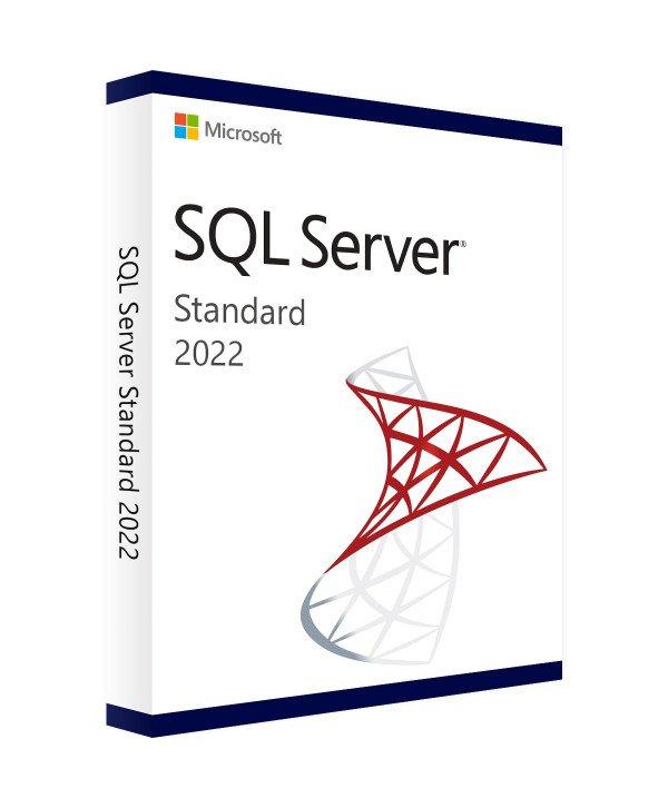 Microsoft  SQL Server 2022 Standard (20 Core) - Chiave di licenza da scaricare - Consegna veloce 7/7 