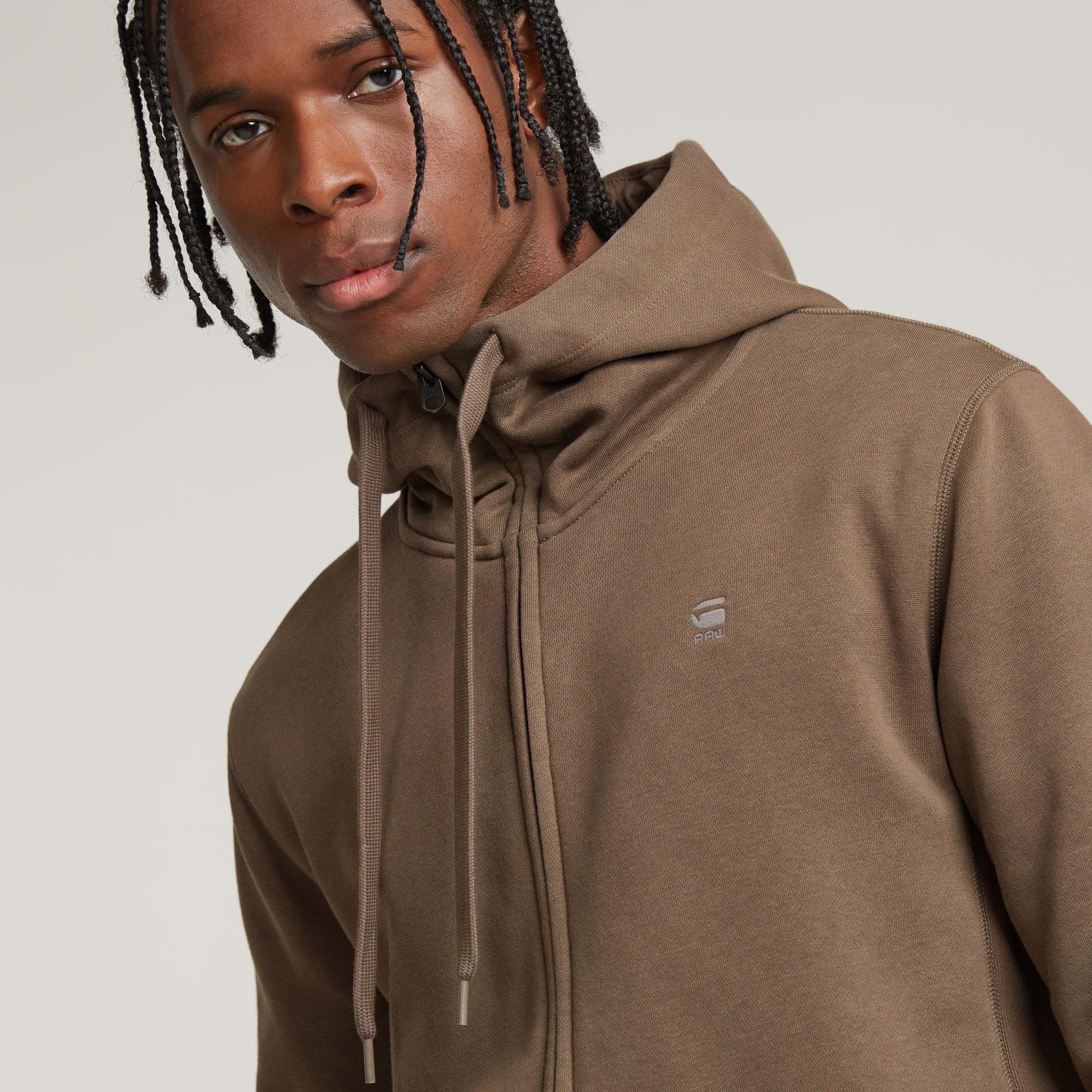 G-STAR  sweatshirt à capuche zippé premium core 