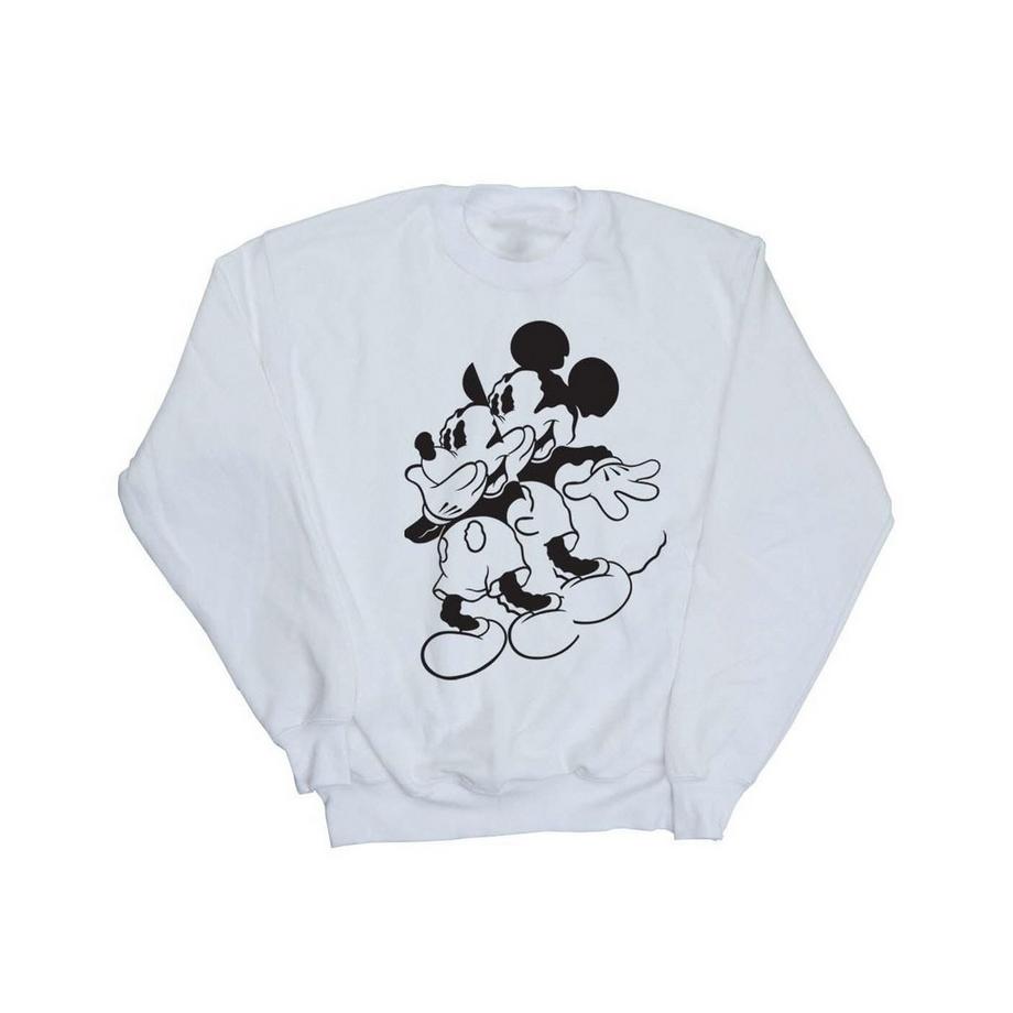 Disney Mickey Mouse Grafikdruck Sweatshirt  