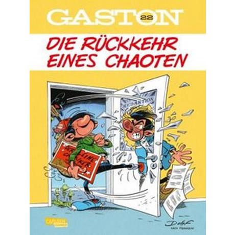 Gaston Neuedition 22: Die Rückkehr eines Chaoten Delaf; Le Comte, Marcel (Übersetzung) Couverture rigide 