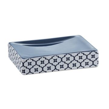 Seifenschale Grenada weiss/blau