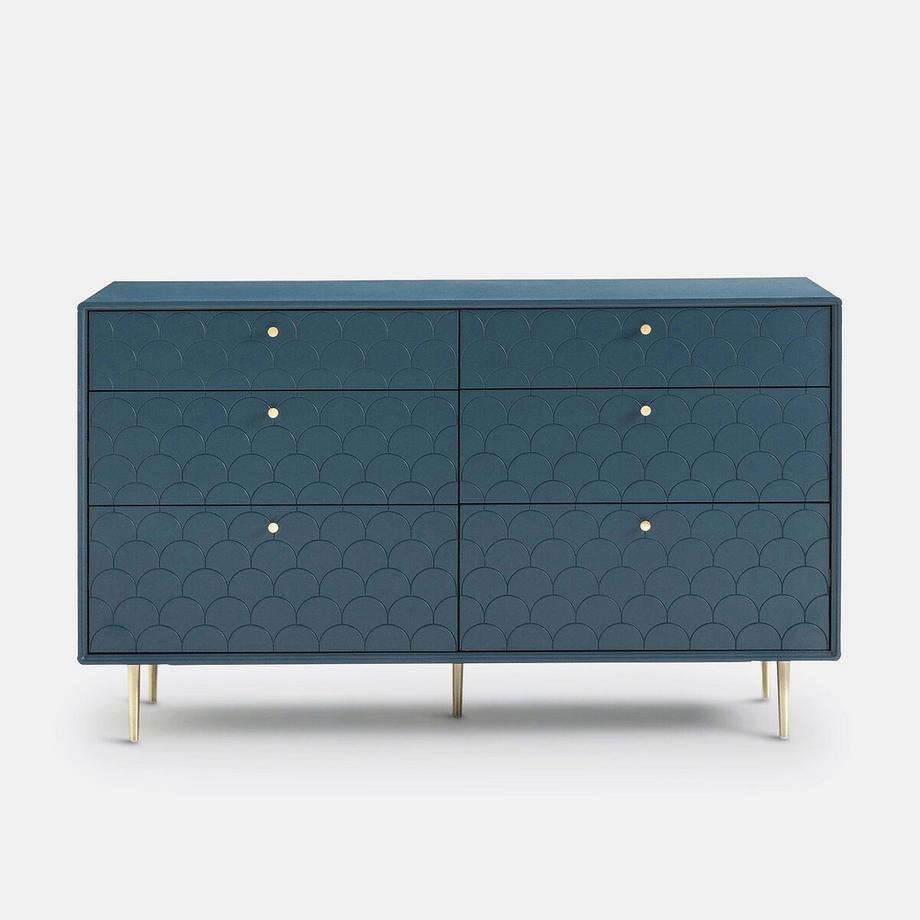 La Redoute Intérieurs Kommode Luxore mit 6 Schubladen  