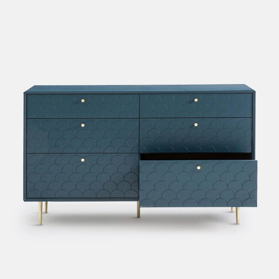 La Redoute Intérieurs Kommode Luxore mit 6 Schubladen  