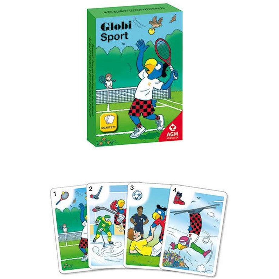 Globi Quartett Sport