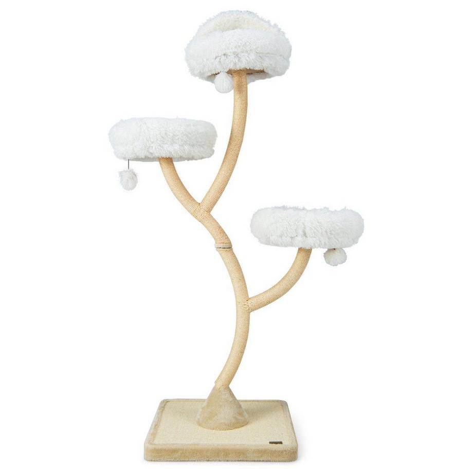 Northio  Albero tiragraffi per gatti con pali in sisal piattaforme e palline 