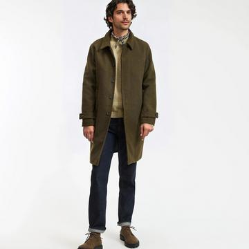 Manteau en laine mélangée