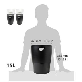 Exacompta Cestino gettacarte Office - x 8  