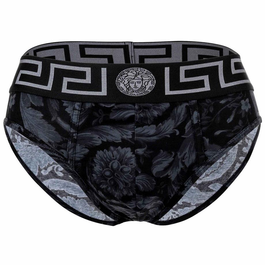 Scivolone -UNDERWEAR JERSEY  TOPEKA STRETCH ORGANICO BAROCCO SS92 ALL OVER