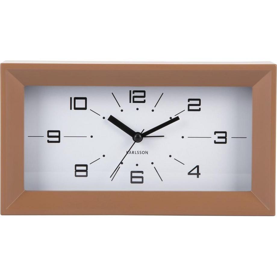 KARLSSON Wecker Lujo Rectangle  