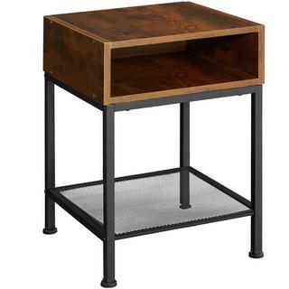 Tectake Table de chevet HARLOW 40,5x40,5x59cm  