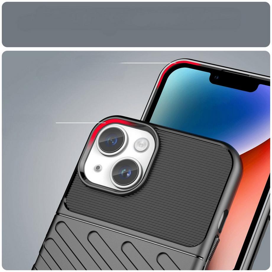 Cover-Discount  iPhone 15 - Cover resistente Texture 