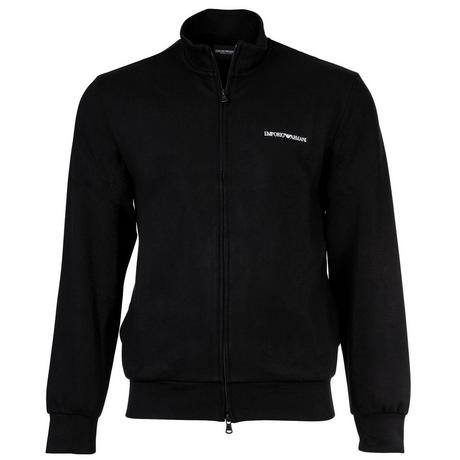 EMPORIO ARMANI Iconic Piquet Coupe Confort Veste de Sweat  