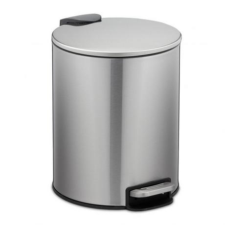 Northix Treteimer Edelstahl 5 Liter  