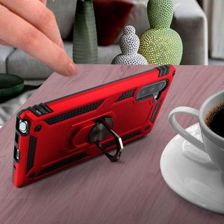 Avizar  Coque Antichoc Galaxy Note 10 Rouge 