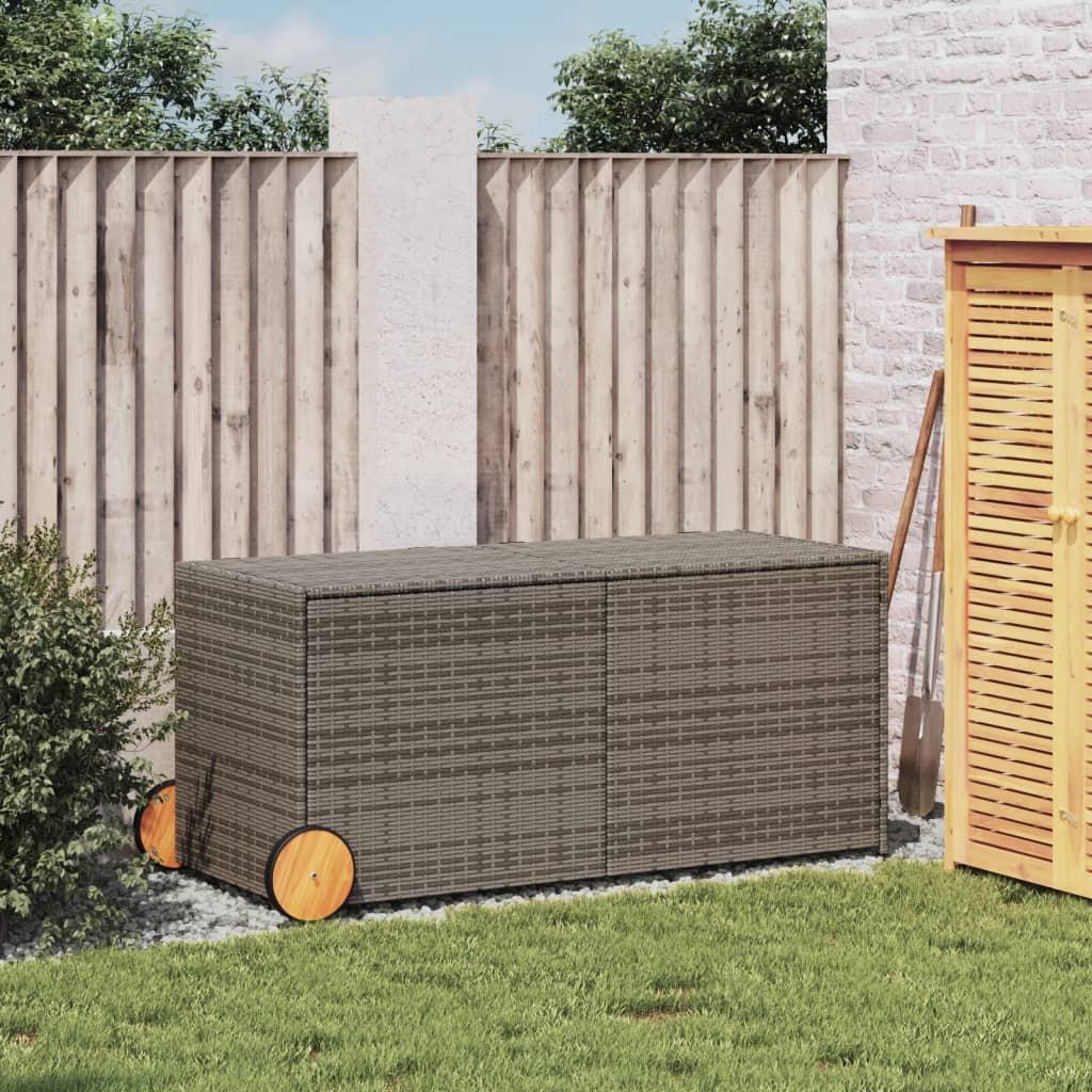 VidaXL Gartentruhe poly-rattan  