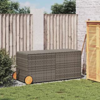 VidaXL Boîte de rangement de jardin rotin synthétique  