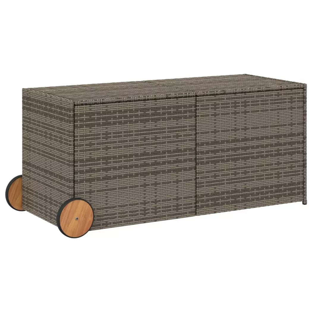 Gris Vidaxl resine tressee salon de jardin