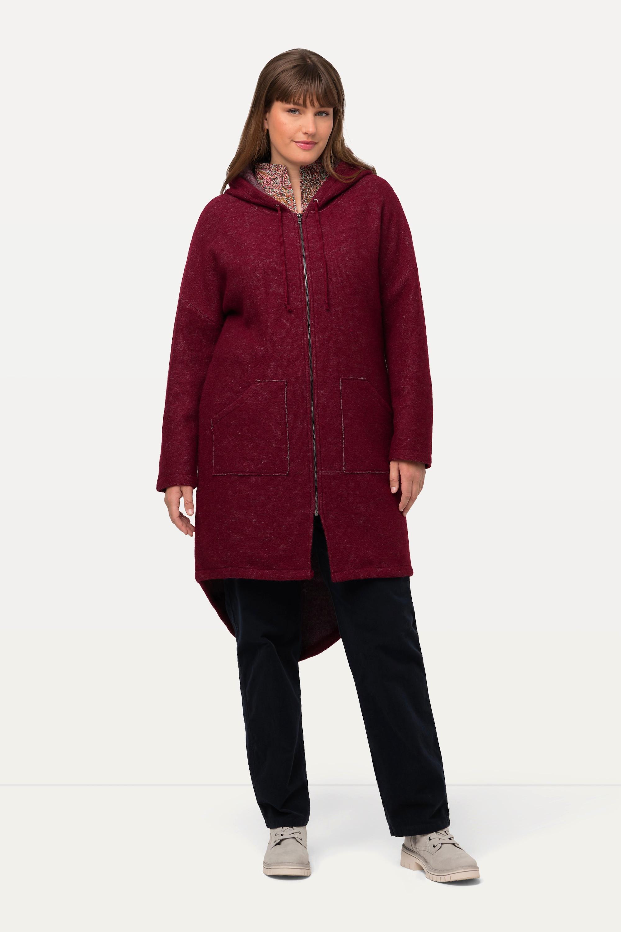 Ulla Popken  Boiled-Wool-Jacke 