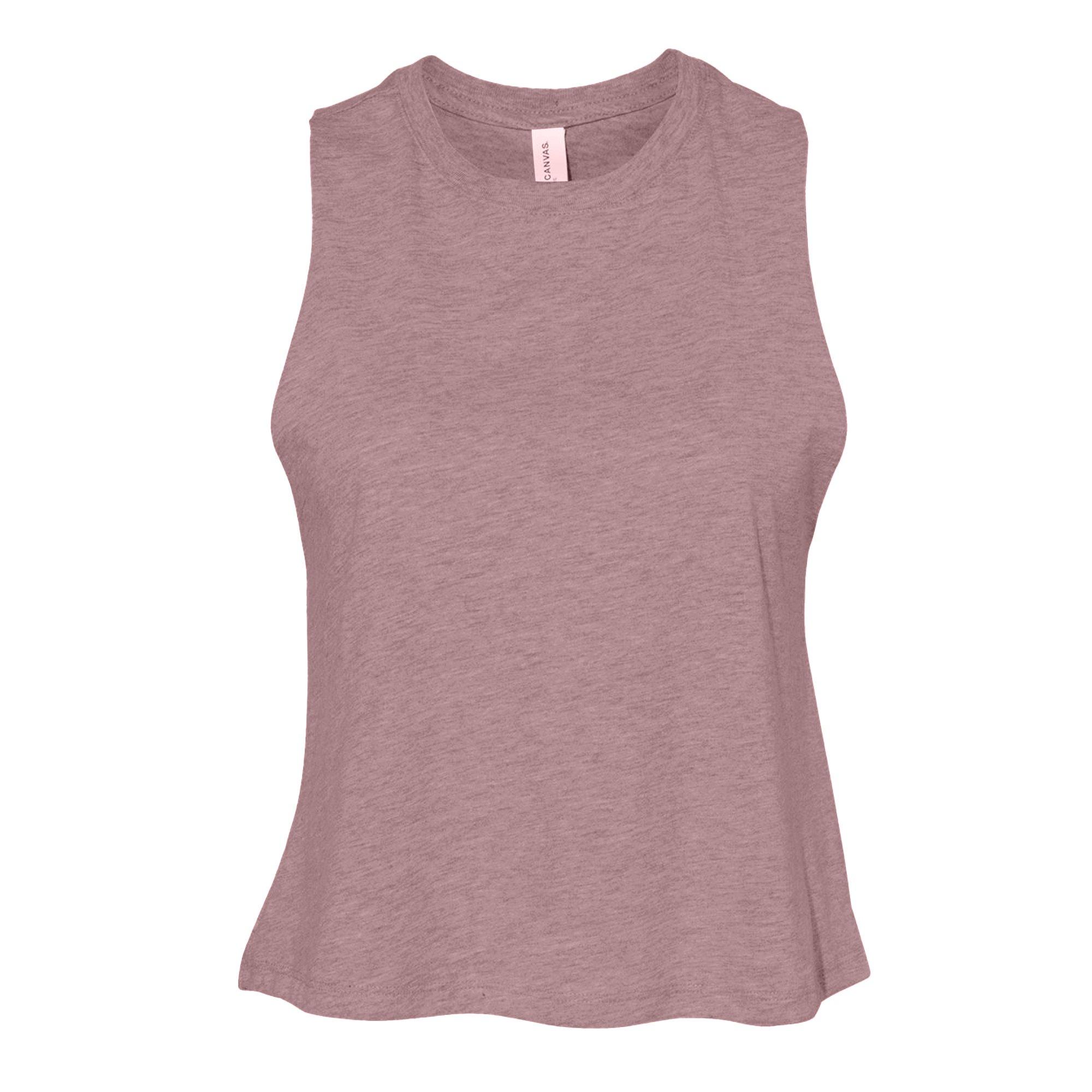 Bella + Canvas  Bella CropTanktop mit Racerback 