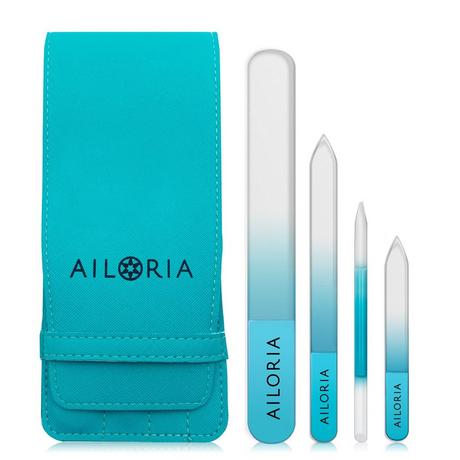 AILORIA  CONTOUR Set de limes à ongles en verre 