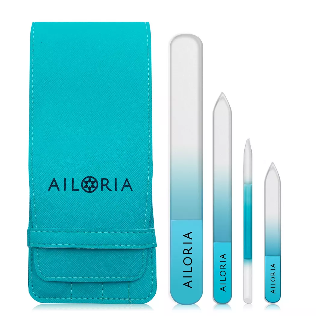 AILORIA Glasnagelfeile "Glas-Nagelfeilenset CONTOUR"