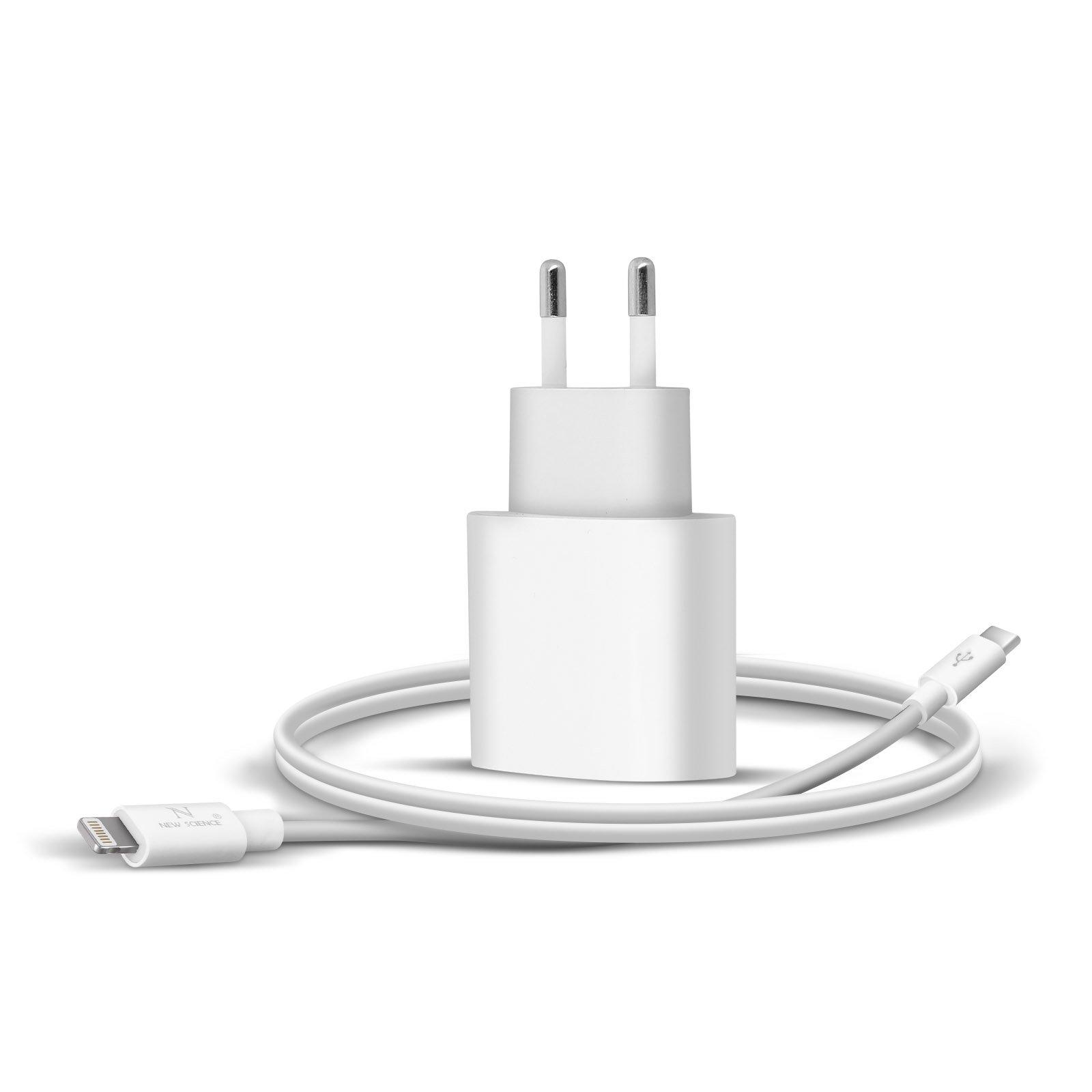 Avizar  Chargeur iPhone USB-C + Câble 20W 