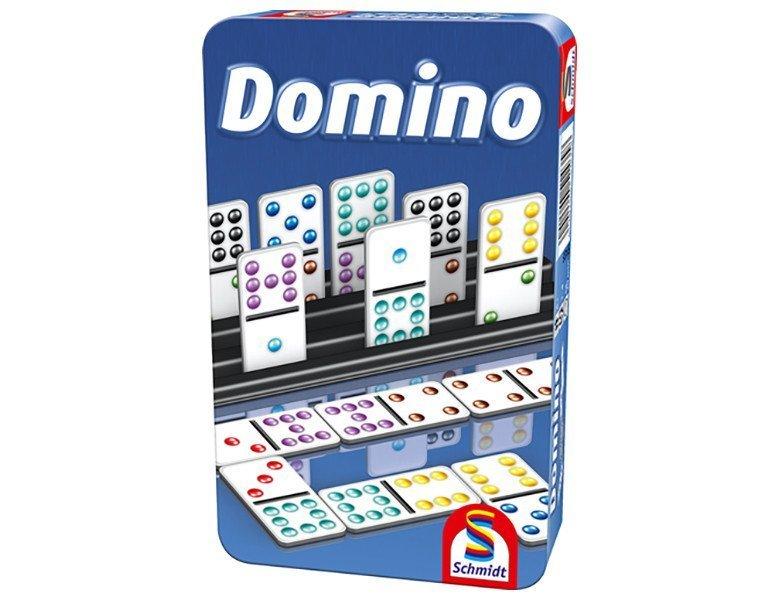 Schmidt  Spiele Domino (Metalldose) 