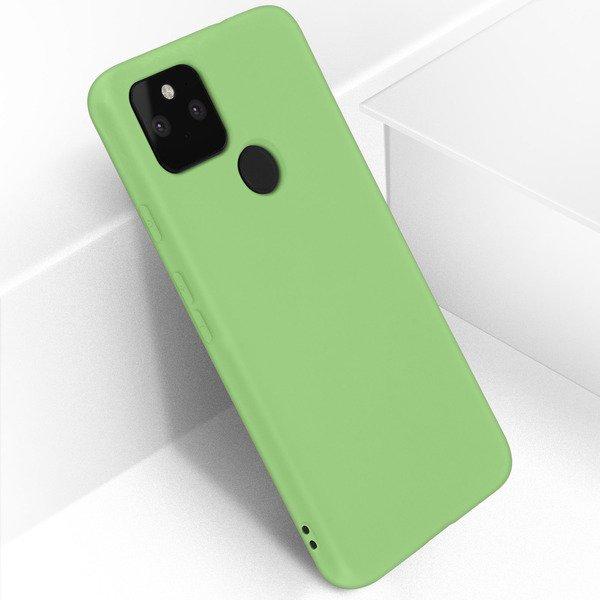 Avizar  Coque Google Pixel 4A 5G Soft Touch Vert 