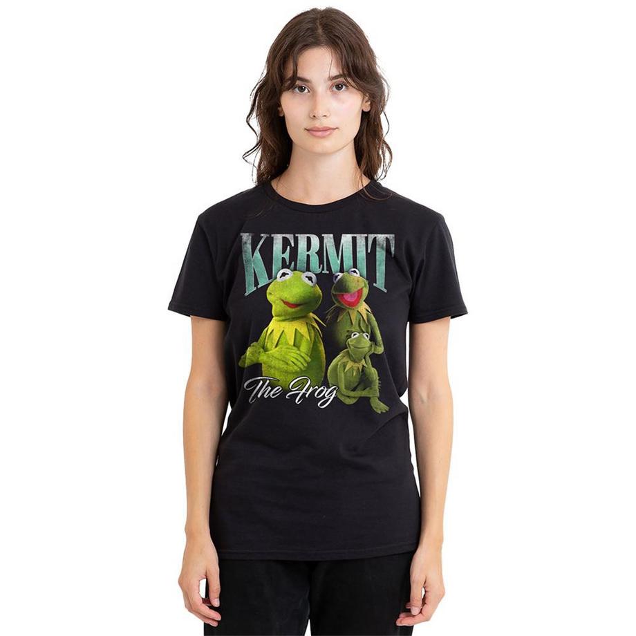 The Muppets Kermit Homage Bedrucktes T-Shirt  