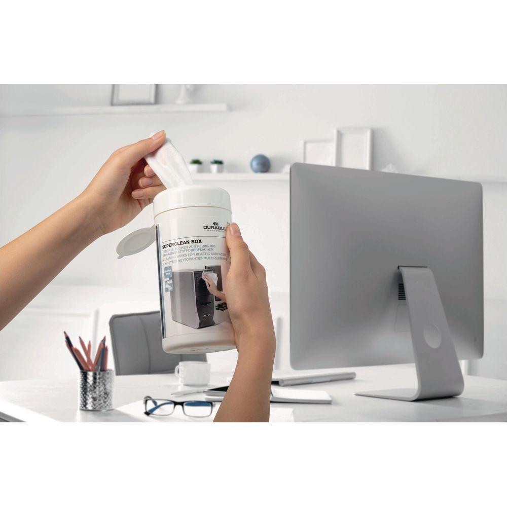 DURABLE DURABLE Superclean Box 570802 100 Tücher  